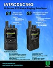 Unication G4 7 800mhz P25 Digital Pager Receiver Scanner Minitor 5 V Vi 6 Apx