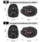 Lixada Full Face Mtb Bike Helmet Adult Mountain Bike Helmet Racing Helmet D9o4