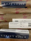 Ralph Lauren Washable Strippable Vinyl Coated Wallpaper 6 Double Rolls