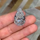 10 00 Carat Pear Cut Natural D Color Lab Grown Loose Cvd Diamond Vvs1 Certified