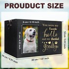 Pet Urns For Dog Or Cat Ashes  Wooden Pet Cremation Urns With Photo Frame  La   