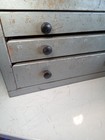 Huot 3 Drawer Fractional Drill Index Cabinet Industrial Vintage
