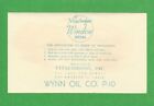 Vintage Original 1949  wynn s Friction Proofing Oil   32 Roadster Decal Art Nice
