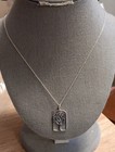 Vintage Sterling Silver Tree Of Life Necklace Signed 925  18 Inch