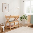 Baby Changing Table - Sturdy Wood Construction  Timeless Look Baby Change Tab   