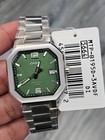 Casio Mtp-b195d-3avdf Men   s Watch   Green Dial   Stainless Steel   50m   Origina