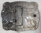 1985 Hesston Nfr National Finals Rodeo Anniversary Series Adult Belt Buckle