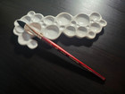 18 Well Professional Ceramic Artist Palette   Watercolor Artist