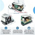 Wf-8955-mba 55a Rv Power Converter 3-stage Charger For Standardized  Black 