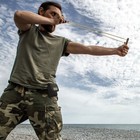 Usa Gear Slingshot Ammo Pouch Holder With Belt Loop   Carabiner Clip