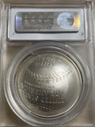 2014-p Baseball Hall Of Fame Silver Dollar
