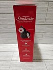 Sunbeam Heated Back Wrap 4 Heat Settings 2 Hour Auto-off 23  X 15 