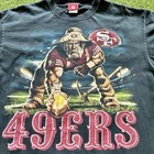Super Cool Vintage 90s y2k 49ers Nfl Aop Tee In Men   s Size Xl In Great Condition