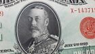 Dominion Of Canada 1 Dollar 1923  P33g  Xf  Mccavour   Saunders  Dc25g
