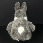 Vintage Dakin Gray Brown Slumber Bunny Rabbit Plush 1989 Sleeping Stuffed Animal
