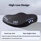 Adult Car Booster Seat Cushion  Car Seat Driver Height Boost Mat Memory Foam