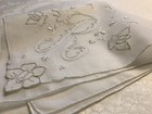8806-2    premium Vintage C1930s Madeira Monogram    r    Wedding Handkerchief Heirloo