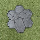Concrete Rubber Stamp  flower   Mat For Printing On Cement Imprint Sidewalk