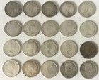 20 Coin Canada Half Dollar Lot 80  Silver  10 Face Canadian Halves Roll D