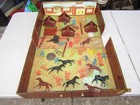Vintage Marx 1968 Fort Apache Carry-all Action Playset W accessories Style  4685