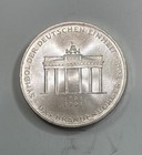1991 A German Brandenburg Gate Berlin Silver 10 Mark Coin  Enn Coins
