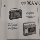 Vtg Rca Victor Radio Service Data Rhm 36 39 Series 1966 14 Conjurer Travelogue