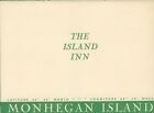 1952 The Island Inn Monhegan Island Maine Photo Brochure Hotel Rates Kitchen Usa