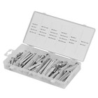 Universal 60 Pieces Clevis Pin Assortment 3 32 In 1 8 In And 5 32in Pin Hole