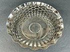 Roc Stainless Steel Vtg Round Bread Basket Expanded Design Made In Frane