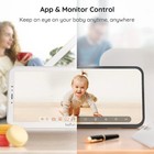 Bboifun 5  Baby Monitor  1080p Wifi Baby Camera With Audio Remote App Control