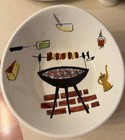 Vintage 1950s Atomic Bbq Grill Bowls Set 6 Mid Century Modern Retro 7   