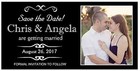 Save The Date Wedding Invitation Magnets   Free Shipping
