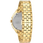 Bulova Curv Men s Quartz Chronograph Gold Tone Multi Dial Watch 45mm 97a125
