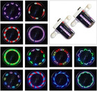Bike Wheel Lights  2 Pack  - Waterproof Led Bicycle Spoke Lights - Black