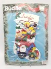 Bucilla Christmas Express 18  Stocking Kit Felt Applique  83113 New Old Stock