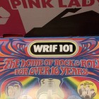 Vintage 1987 Gary Grimshaw Poster Budweiser Wrif 101 Detroit 16    X 21   