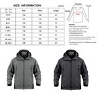 Men s Waterproof Winter Jacket Warm Winter Coat Outdoor Ski Snow Hooded Jacket