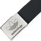 New Balenciaga Adidas Belt Metal Cotton Black Vintage Style Silver Men Women