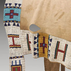 1880   s Northern Plains Beaded Saddle Blanket