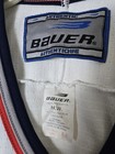 Vintage Bauer Hartford Wolf Pack Ahl Jersey Men s Size Medium White Blank
