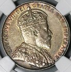 1908 Ngc Au Newfoundland Canada Edward Vii 50 Cents Silver Coin  24101102c 