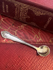 Lancaster Gorham Silver Silver Salt Spoon Sterling Silver   Gilt 2 3 4 