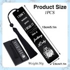 Smut Metal Bookmark Gift - Funny Bookmarks For Women Smutty Book Marks Black 