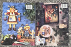2 Tole Painting Books Folk Art Patterns Marigolds   Mistletoes And Bears   Hares