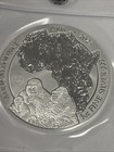 2023 Rwanda 15th Anniversary Privy African Ounce Gorilla 1oz 999 Silver Coin