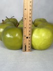 11 Realistic Artificial Green Apples Faux Fruit Decor Granny Smith Kitchen