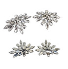 Women s Weddings  Parties   Prom Silver Plated Shoe Jewel Clip Nwot