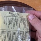 Pampered Chef Bamboo Toaster Tongs 2571 Natural Wood Bagel Waffle Grabber Tool