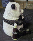 Vintage Coca Cola Coke Panda Family Cookie Jar 2000 Limited Edition Ceramic Euc