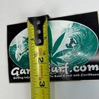 Ganja Surf Sticker Ganjasurf com Vintage Decal Surfing Surfing